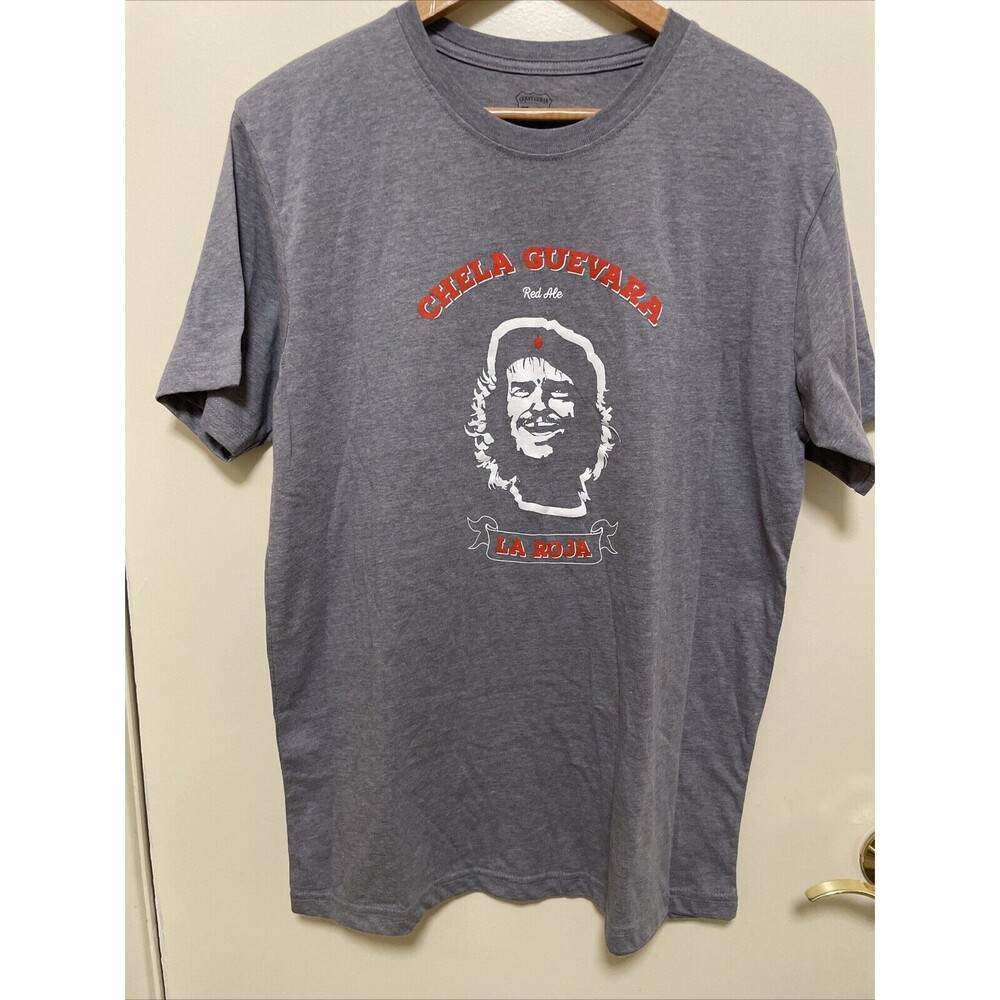 Revolution T-shirt Che Guevara Tee Adult Large Chela Guevara Red Ale Cerveceria